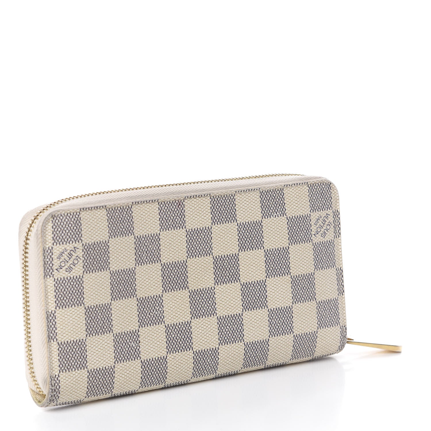 Louis Vuitton Damier Azur Zippy Wallet 2 of 5