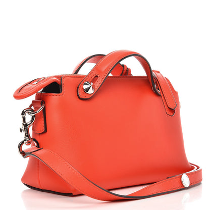 Fendi Vitello Dolce Mini By The Way Boston Bag Papavero 3 of 9