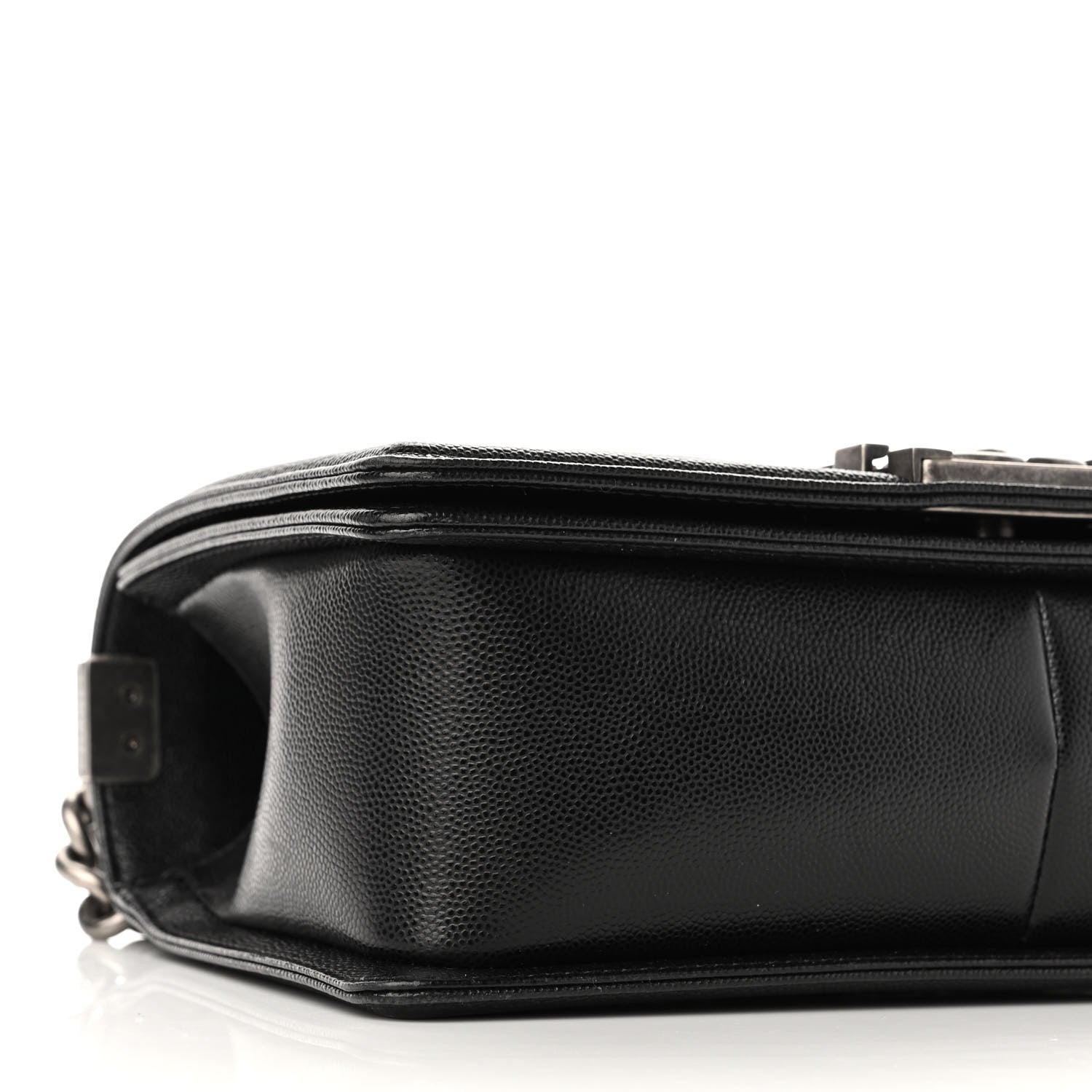Chanel Caviar Quilted Medium Boy Flap Black 9 of 11