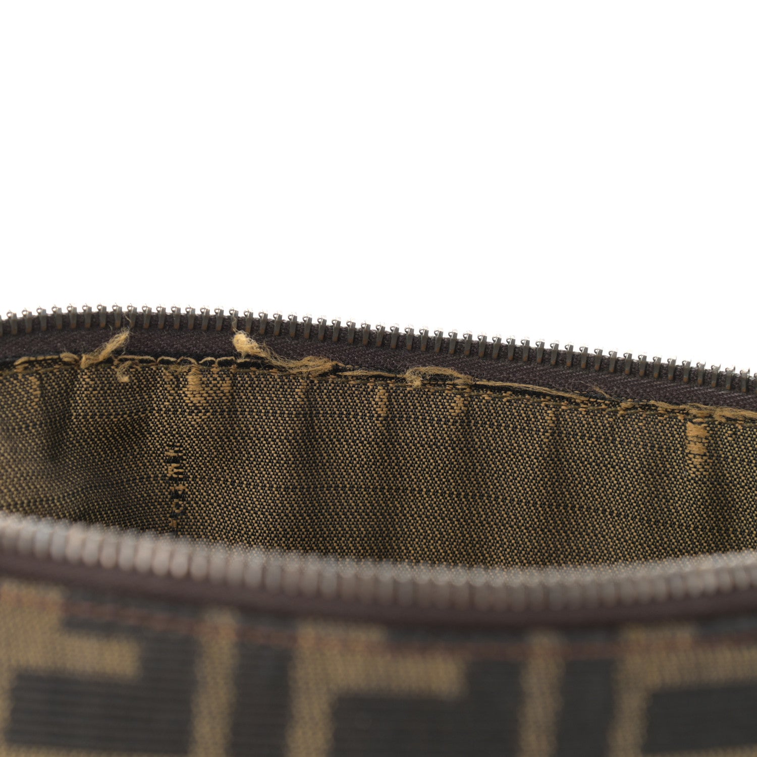 Fendi Zucca Shoulder Bag Tobacco 14 of 15