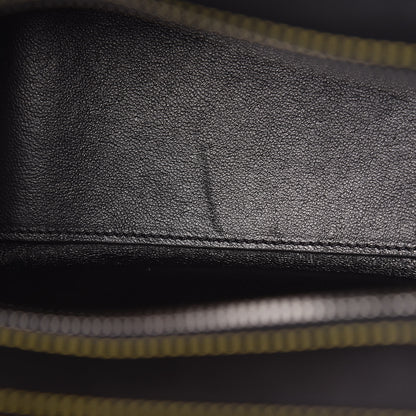 Celine Satin Calfskin Nano Debossed Luggage Black 8 of 11