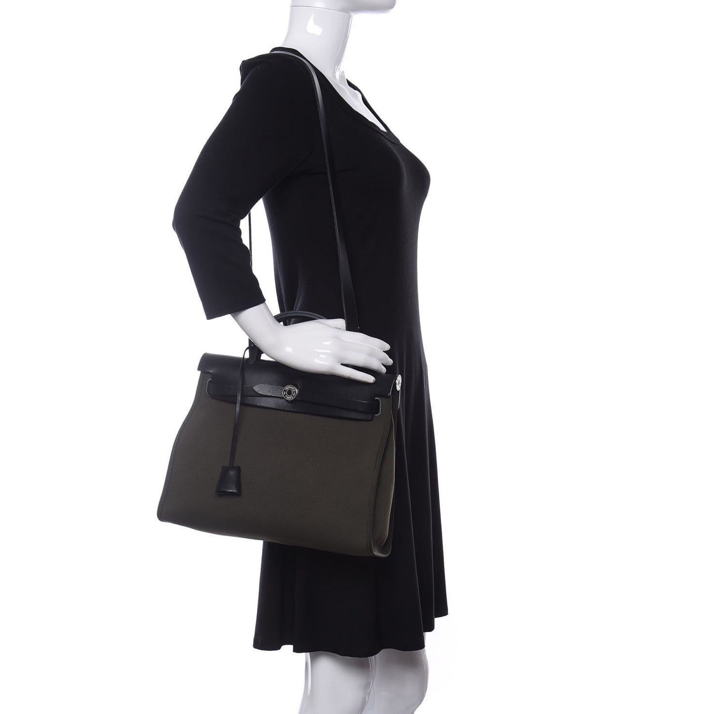 Vache Hunter Toile Herbag Zip 31 PM Kaki