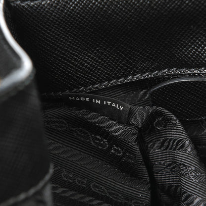 Prada Saffiano Large Galleria Double Zip Tote Black 7 of 7