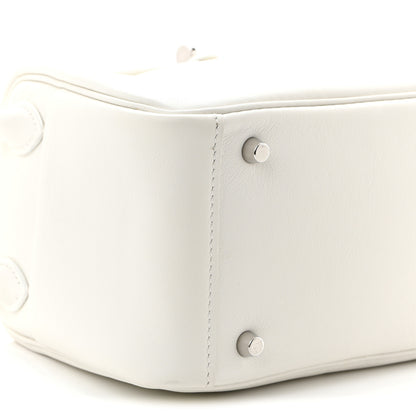 Hermes Swift Mini Lindy 20 White 9 of 10