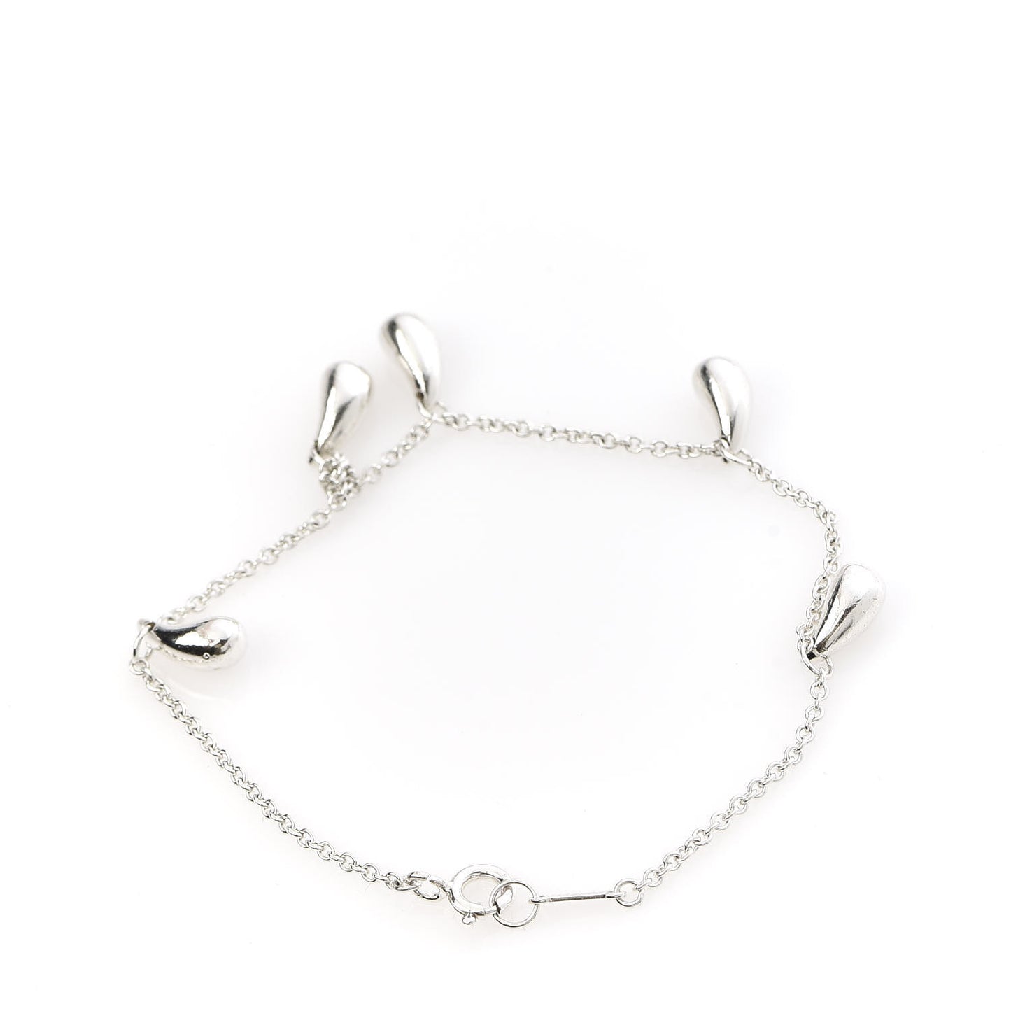 Sterling Silver Elsa Peretti Teardrop Bracelet