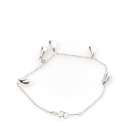 Tiffany Sterling Silver Elsa Peretti Teardrop Bracelet 3 of 6
