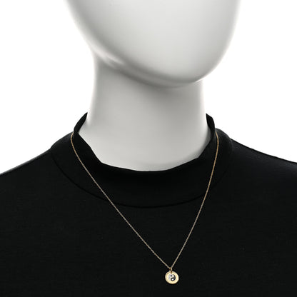 David Yurman 18K Yellow Gold Diamond Black Diamond Yin Yang Pendant Necklace 2 of 5