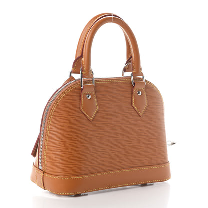 Louis Vuitton Epi Jacquard Alma BB Honey Gold 2 of 7