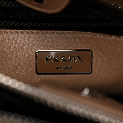 Prada Vitello Soft Twin Pocket Tote 6 of 15
