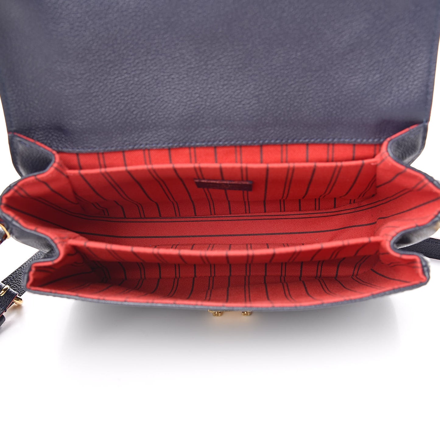 Empreinte Pochette Metis Marine Rouge
