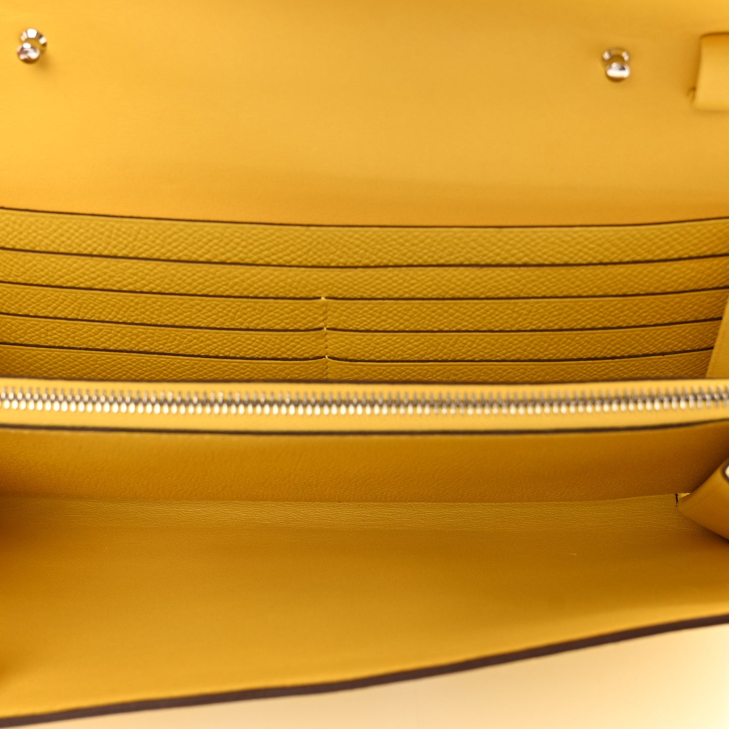Epsom Constance Long Wallet To Go Jaune de Naples