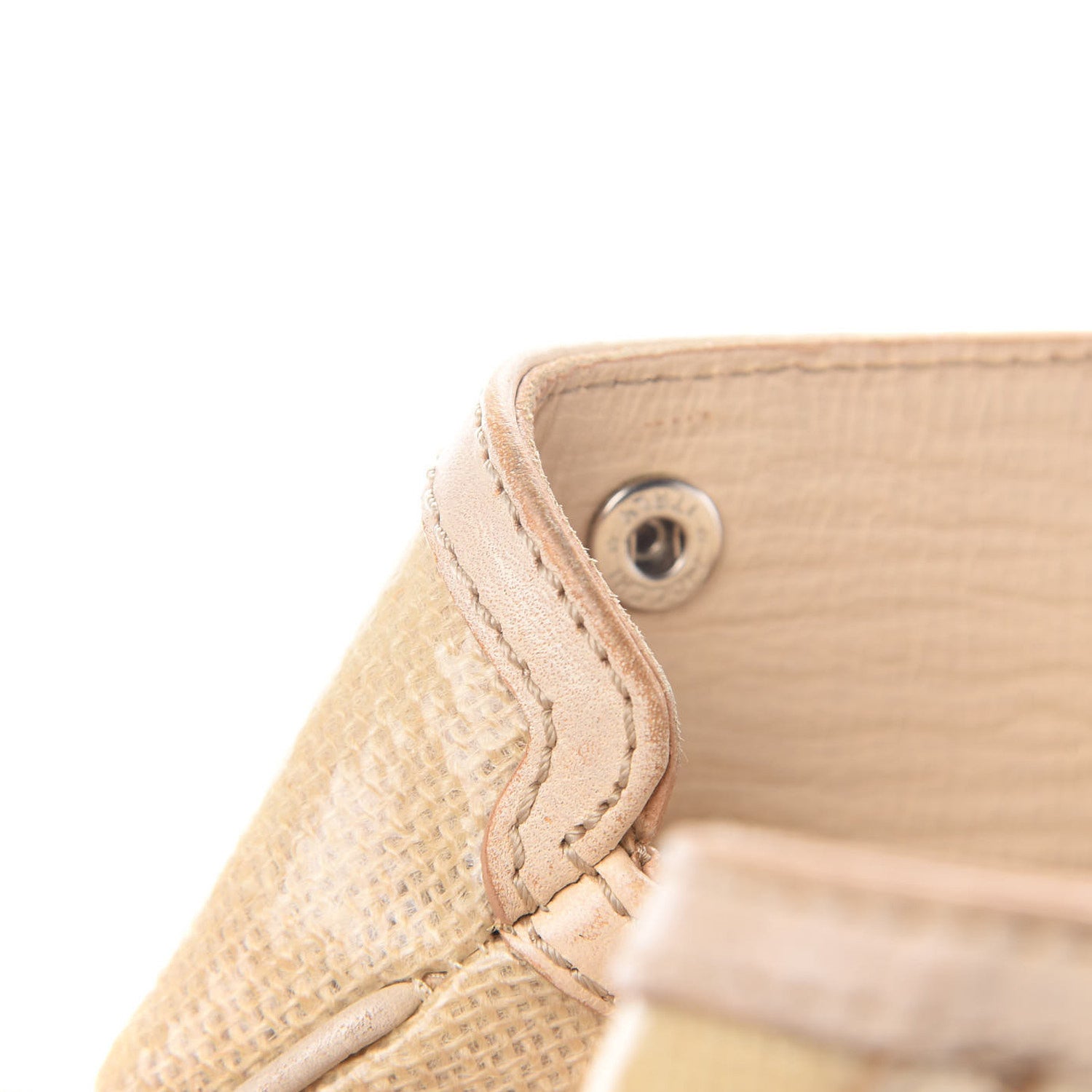 Fendi Coated Canvas Cord Bag De Jour Naturale 10 of 14