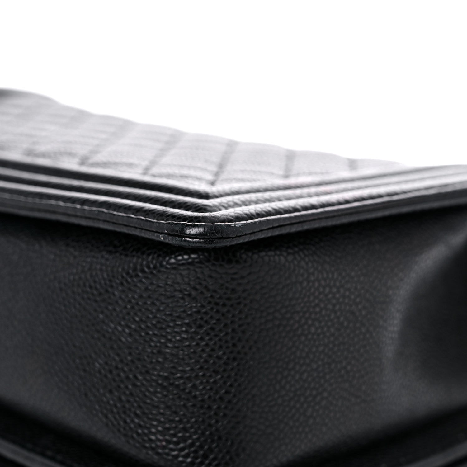 Chanel Caviar Quilted New Medium Boy Flap Black 10 of 12