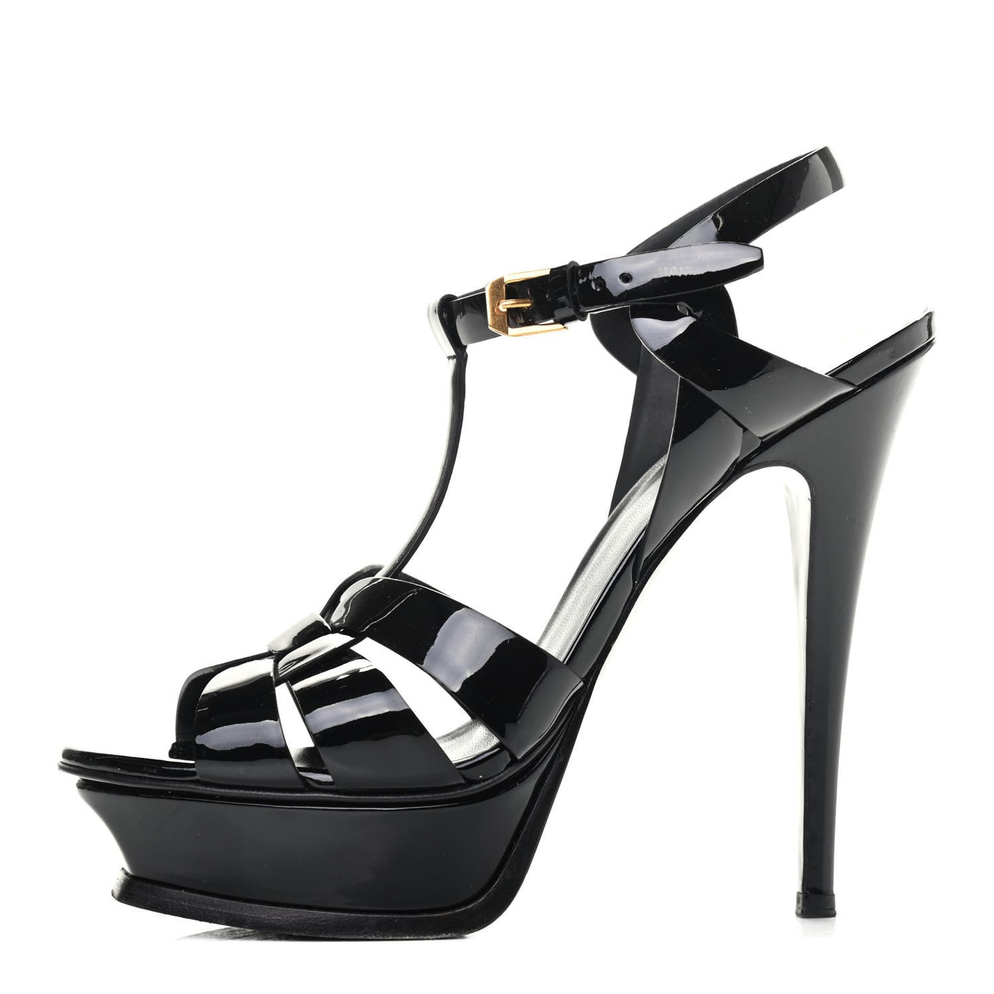 Patent Tribute 105 Platform Sandals 38 Black