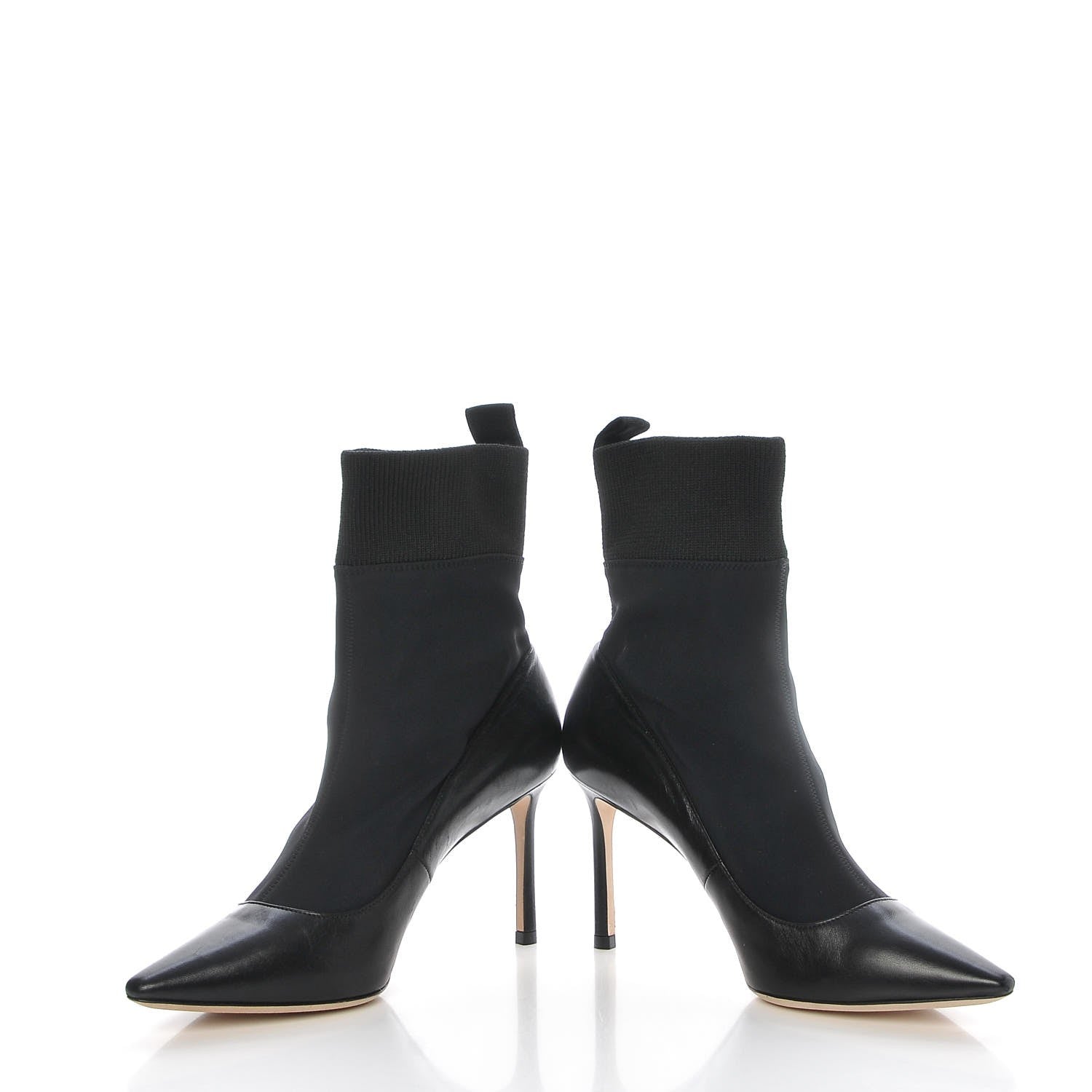 Jimmy Choo Nappa Stretch Fabric Brandon 85 Ankle Sock Boots 36.5 Black 6 of 12