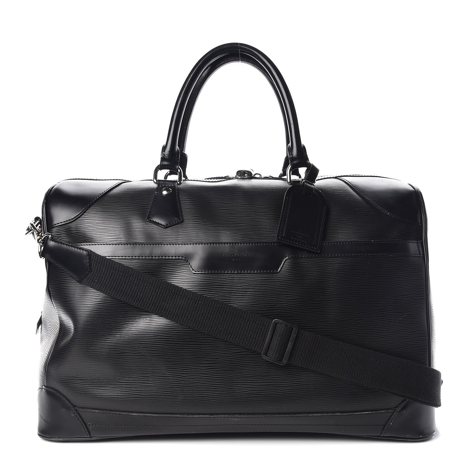 Louis Vuitton Epi Sac De Voyage Bourget 50 Black 1 of 29