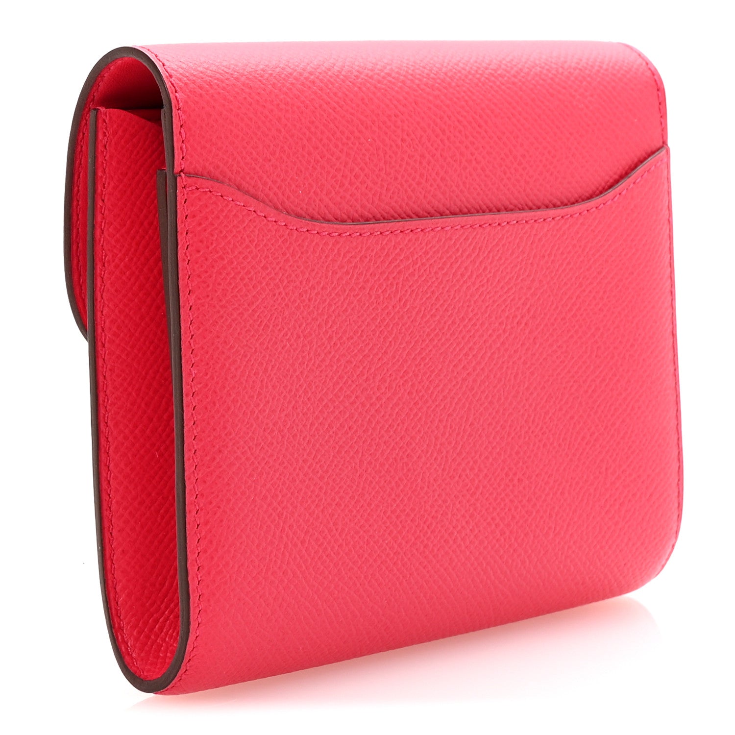 Hermes Epsom Constance Short Wallet Rose Extreme 3 of 7