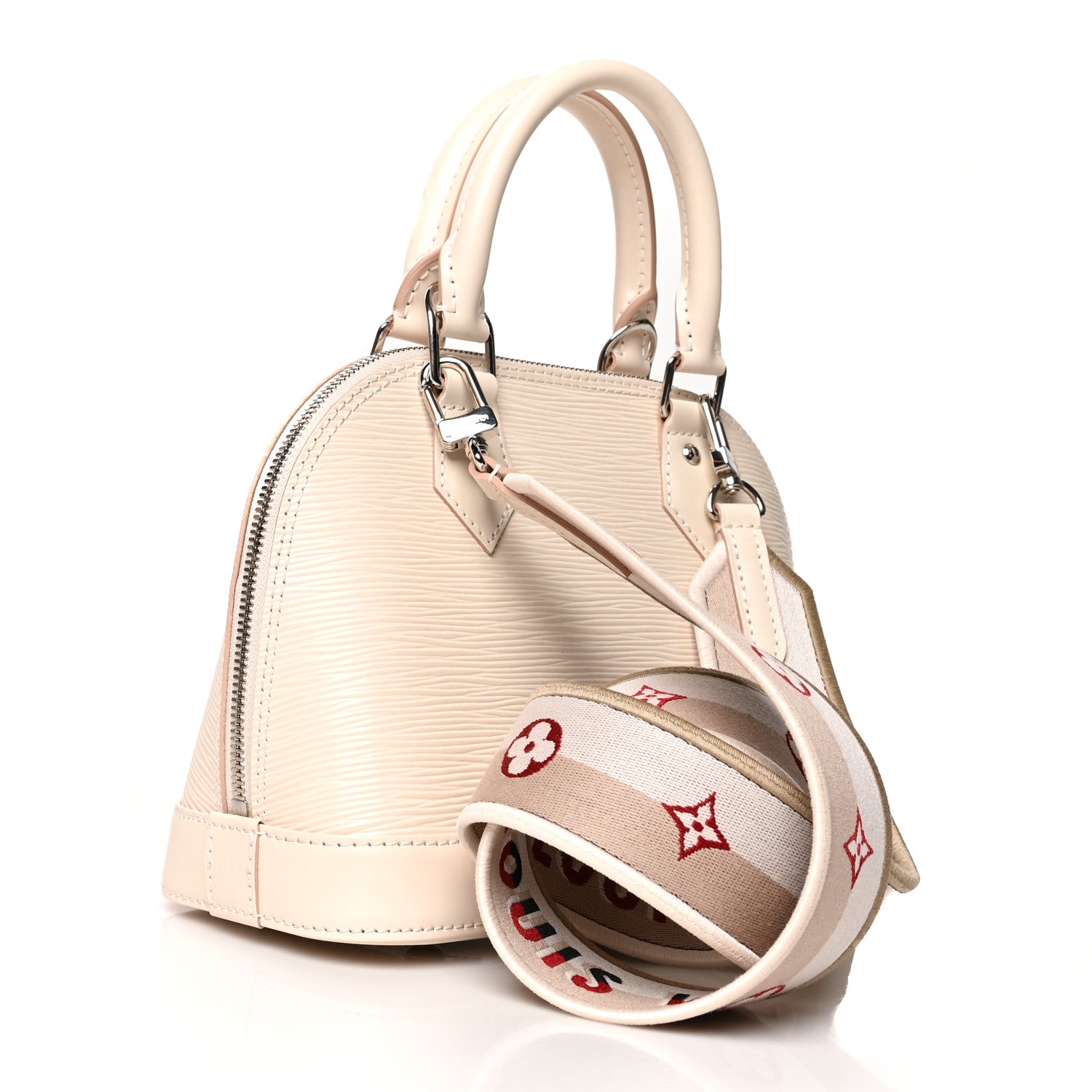 Louis Vuitton Epi Jacquard Alma BB Quartz 3 of 10