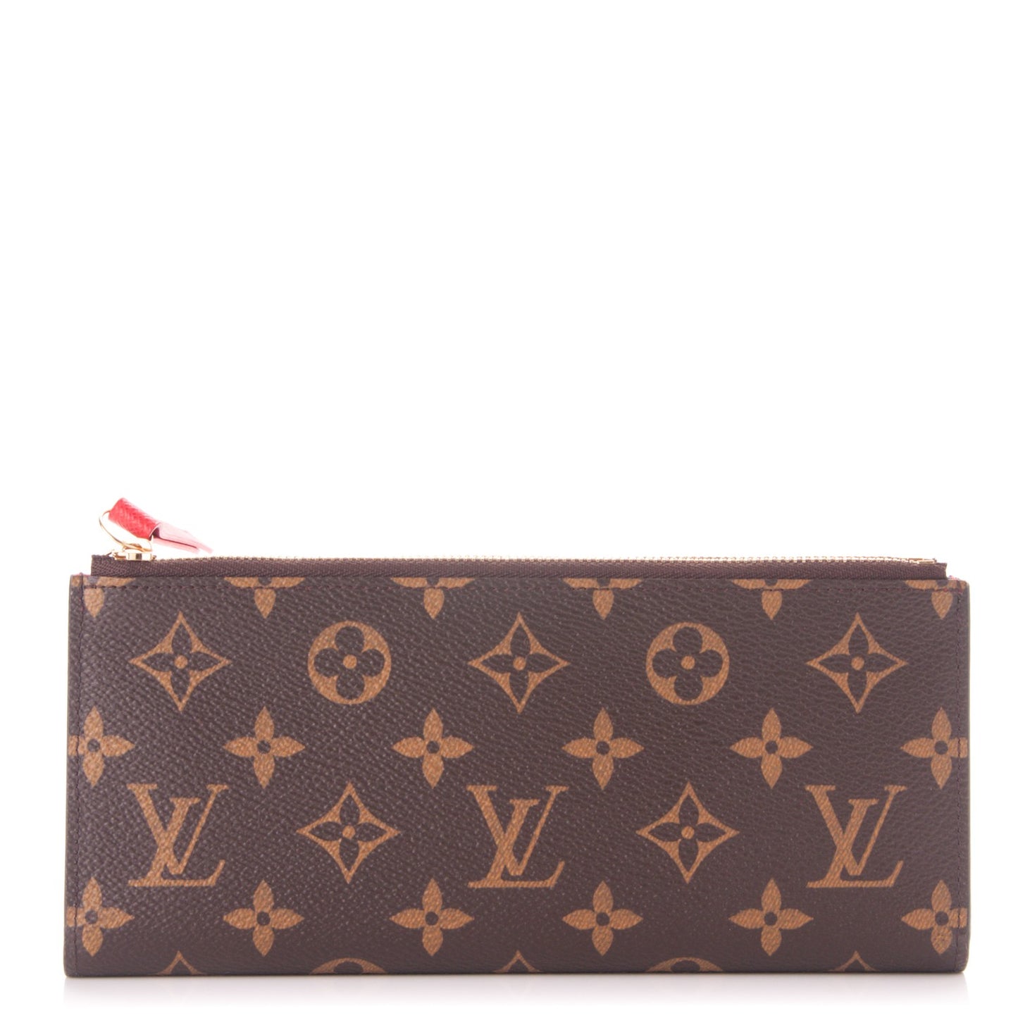 Monogram Adele Wallet Coquelicot