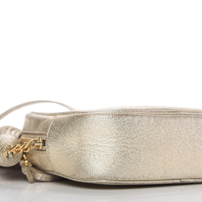 Saint Laurent Metallic Calfskin Monogram Blogger Bag Gold 6 of 10