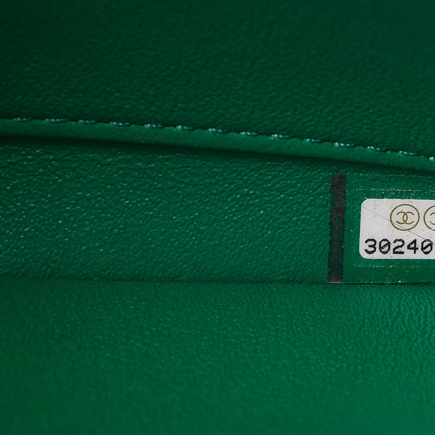 Chanel Lambskin Quilted Small Trendy CC Flap Dual Handle Bag Green 9 of 10