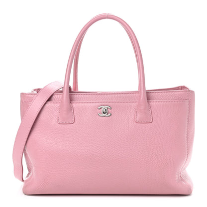 Chanel Calfskin Cerf Shopper Tote Pink 1 of 11