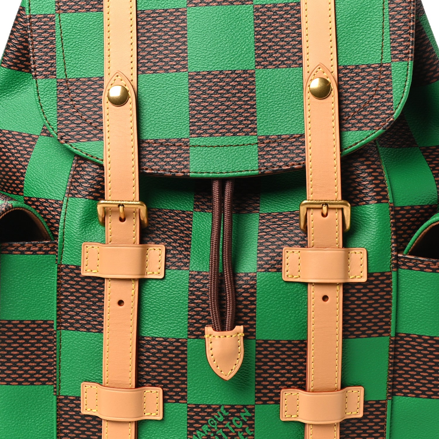 louis vuitton christopher pm damier graph neon backpack Louis Vuitton Damier Pop Christopher MM Backpack Green 1773029 –  FASHIONPHILE