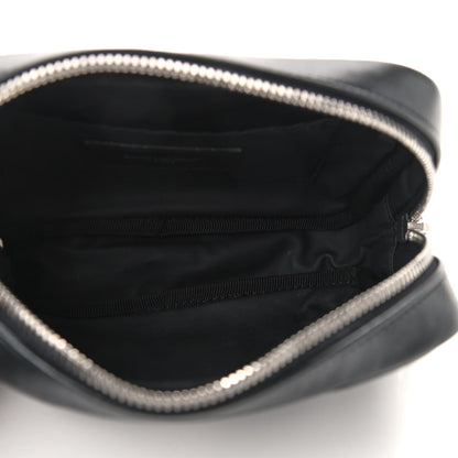 Saint Laurent Lambskin Y Quilted Monogram Loulou Cosmetic Case Black 5 of 8