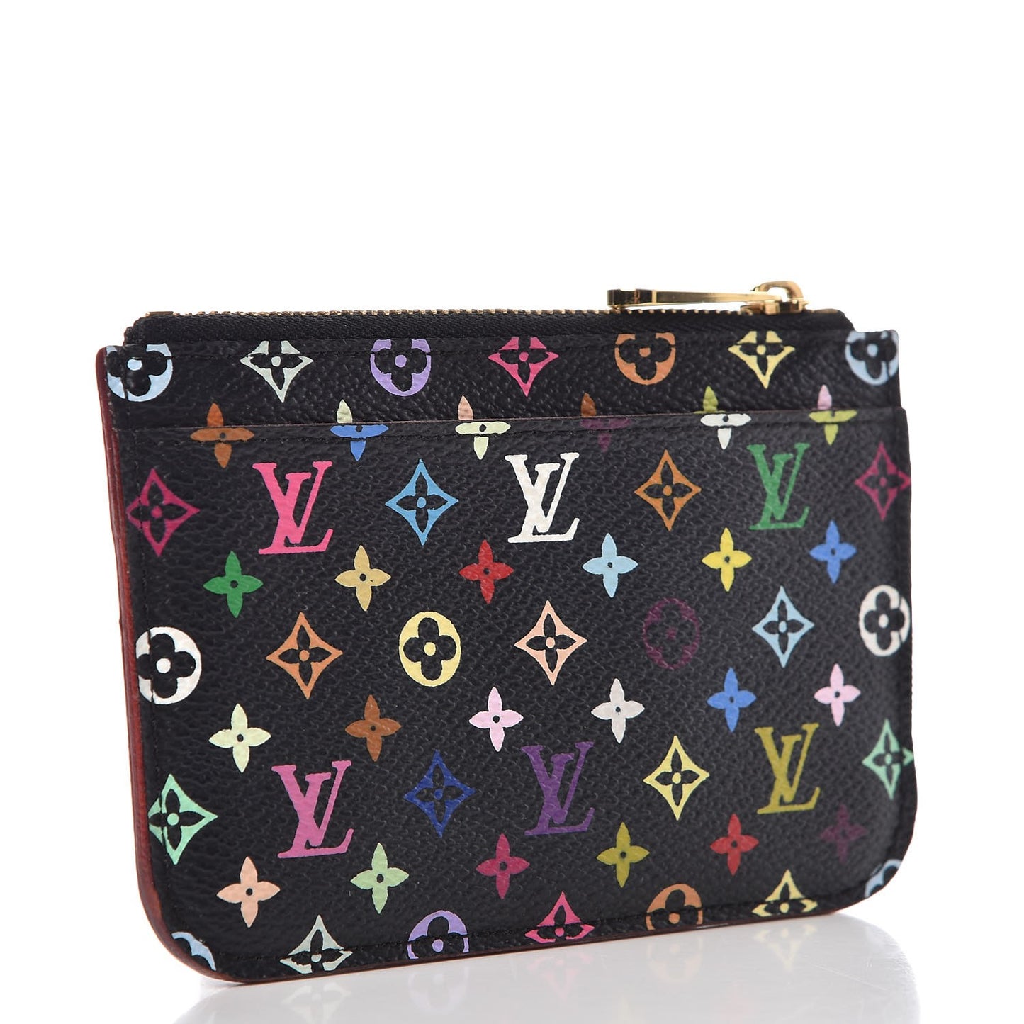 Monogram Multicolor Key Pouch Black Grenade