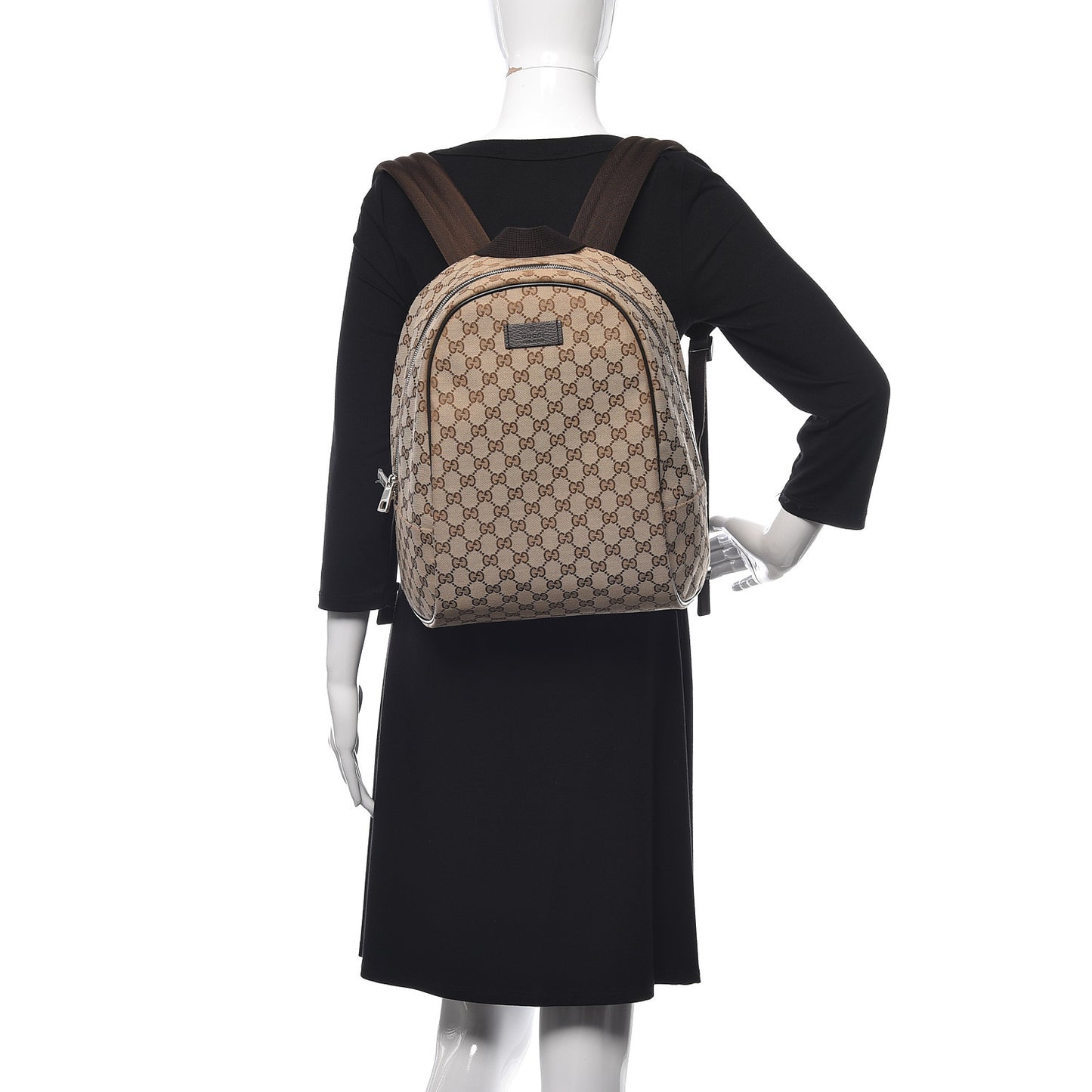 Monogram Travel Backpack Dark Brown