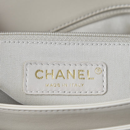 Chanel Lambskin Quilted Medium Citizen Chic Flap Ivory 6 of 10