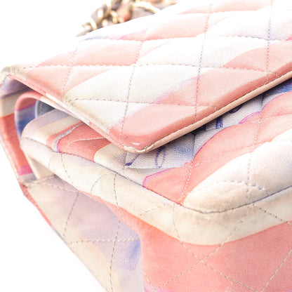 Chanel Lambskin Quilted Medium Double Flap Multicolor 13 of 23