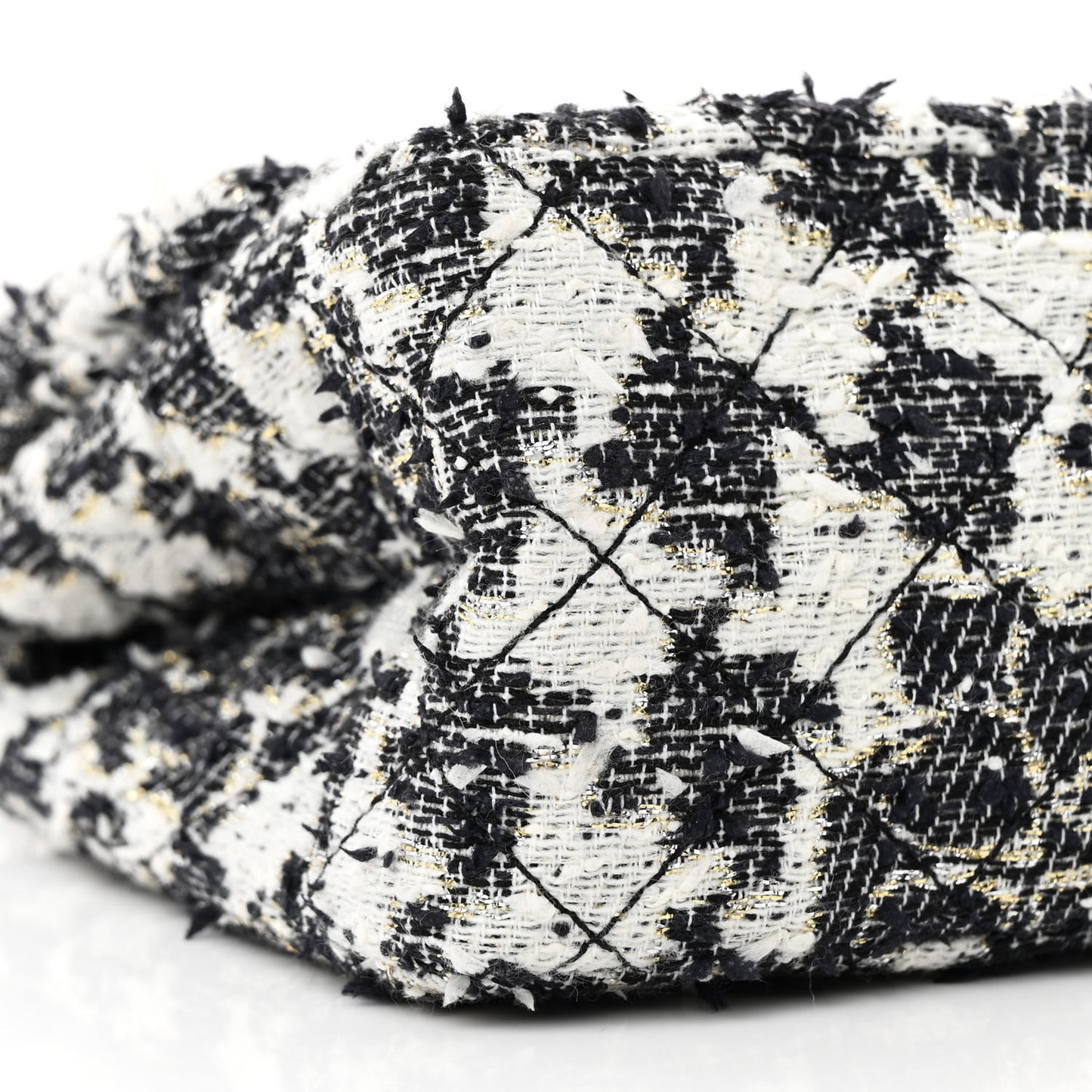 Tweed Camellia Quilted 2.55 Reissue 226 Flap Ecru