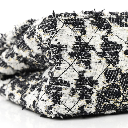 Chanel Tweed Camellia Quilted 2.55 Reissue 226 Flap Ecru 9 of 11