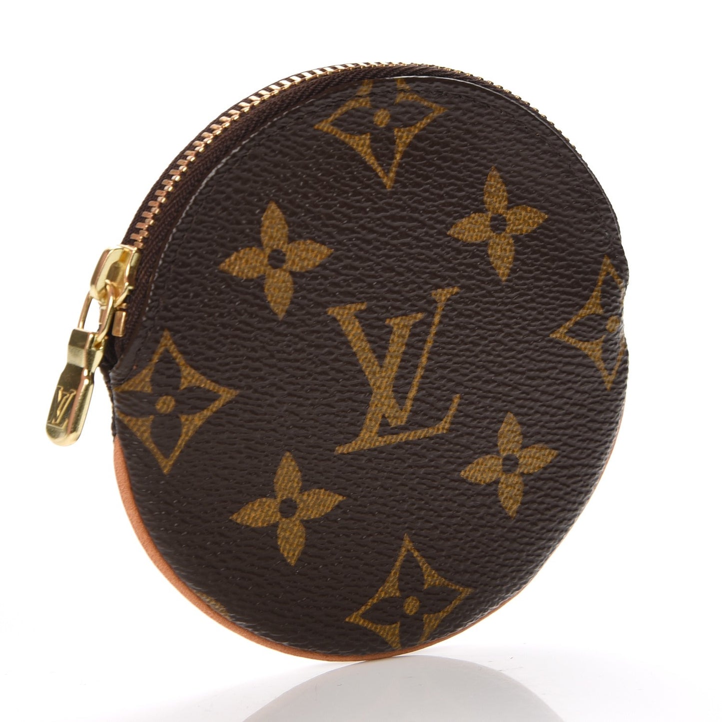 Monogram Round Coin Purse