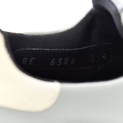 Fendi Neoprene Calfskin Rainbow Studded Sneaker 35.5 Gray 8 of 15
