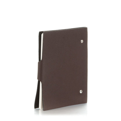 Hermes Togo Ulysse MM Notebook Cover Chocolate 3 of 7