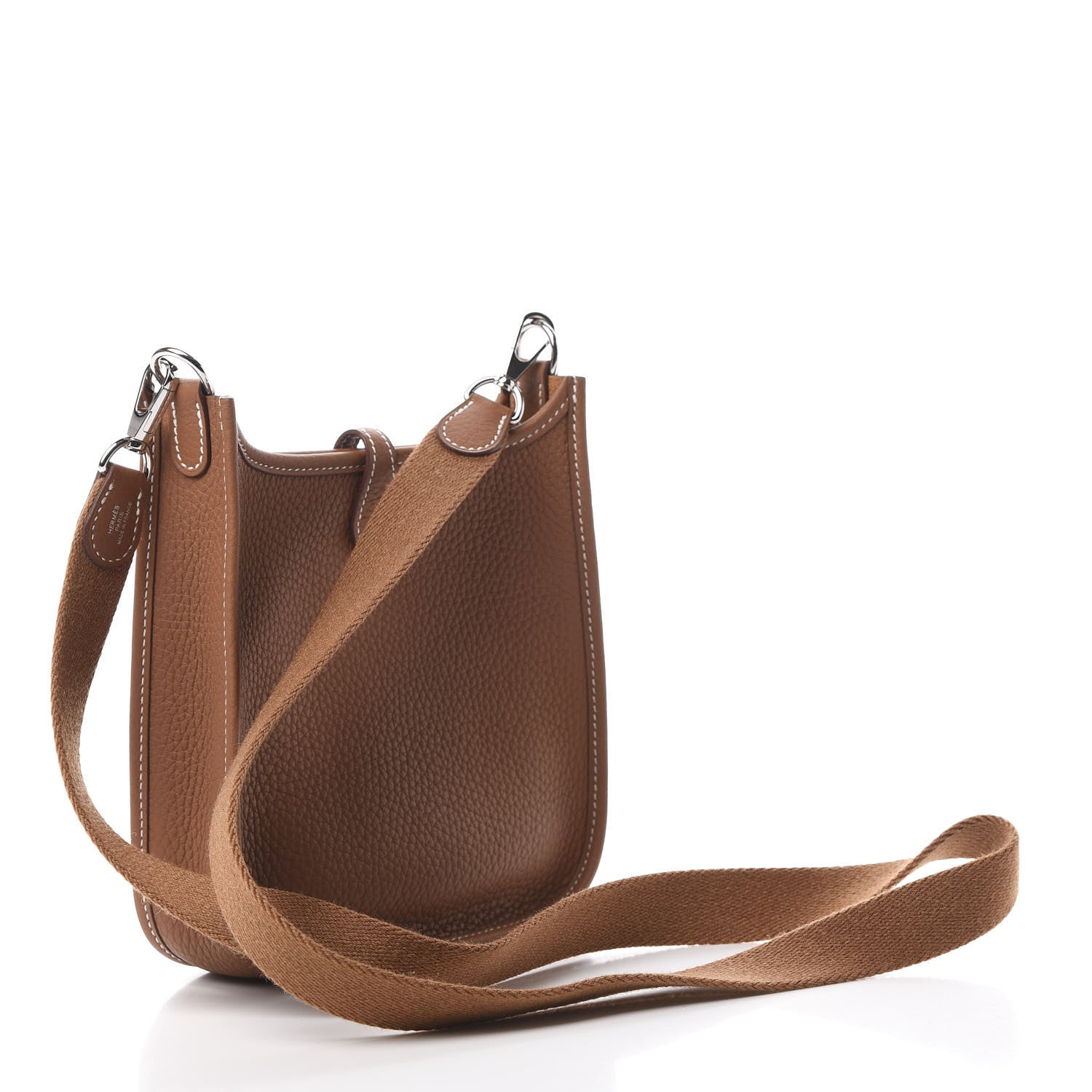 Hermes Taurillon Clemence Evelyne TPM Gold 3 of 11