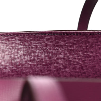 Tom Ford Grained Calfskin Small T Tote Bordeaux 8 of 12