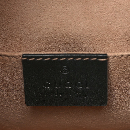 Gucci Calfskin Matelasse GG Marmont Flap Backpack Black 6 of 10