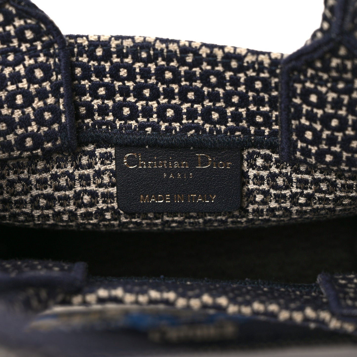 Canvas Embroidered Vertical L'Etoile Book Tote