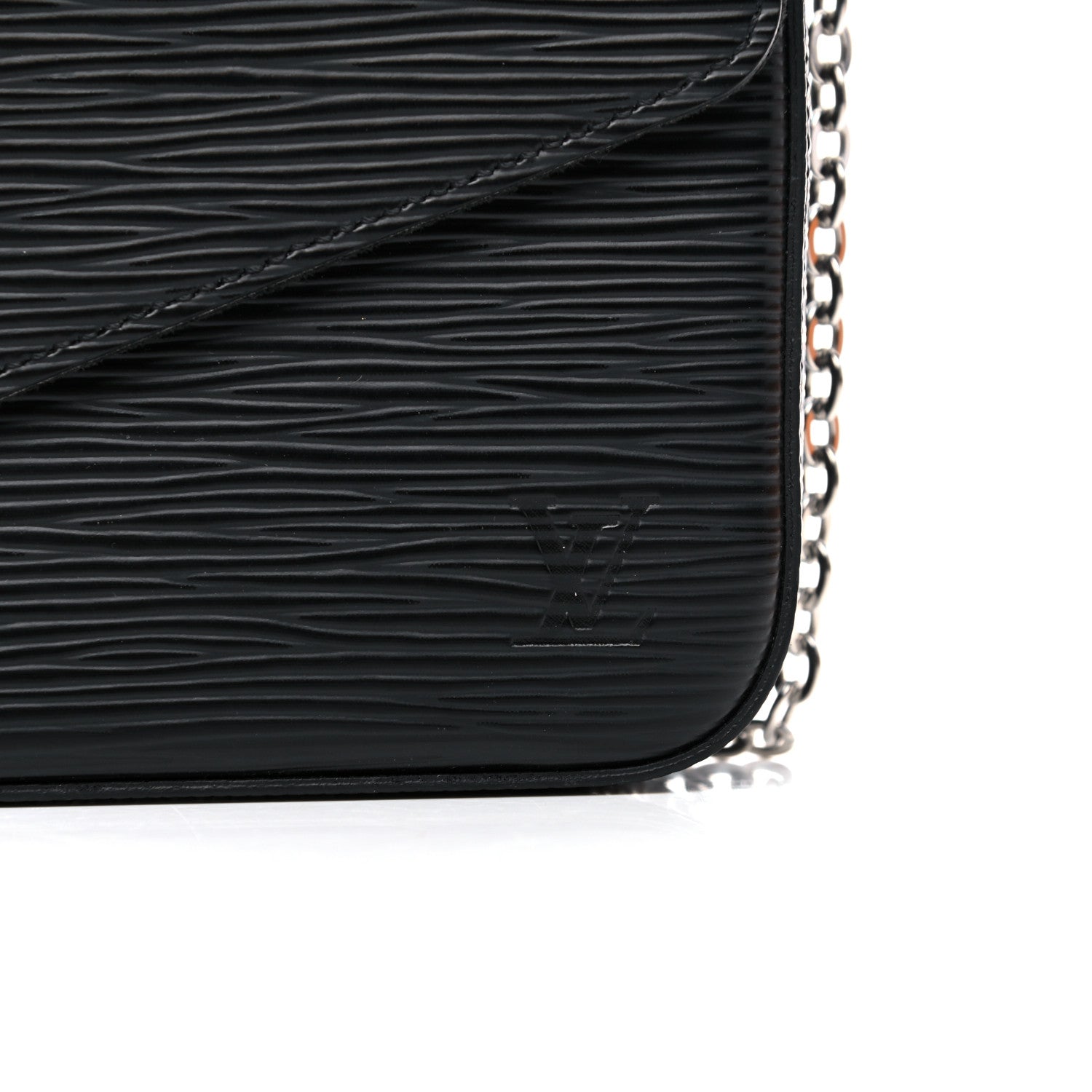Louis Vuitton Epi Pochette Felicie Black 8 of 12