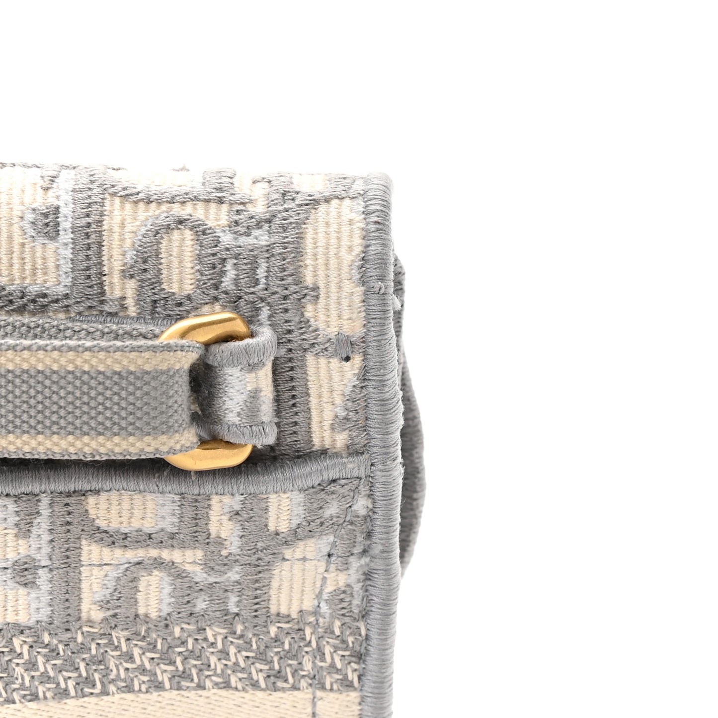 Oblique Slim Saddle Pouch Grey