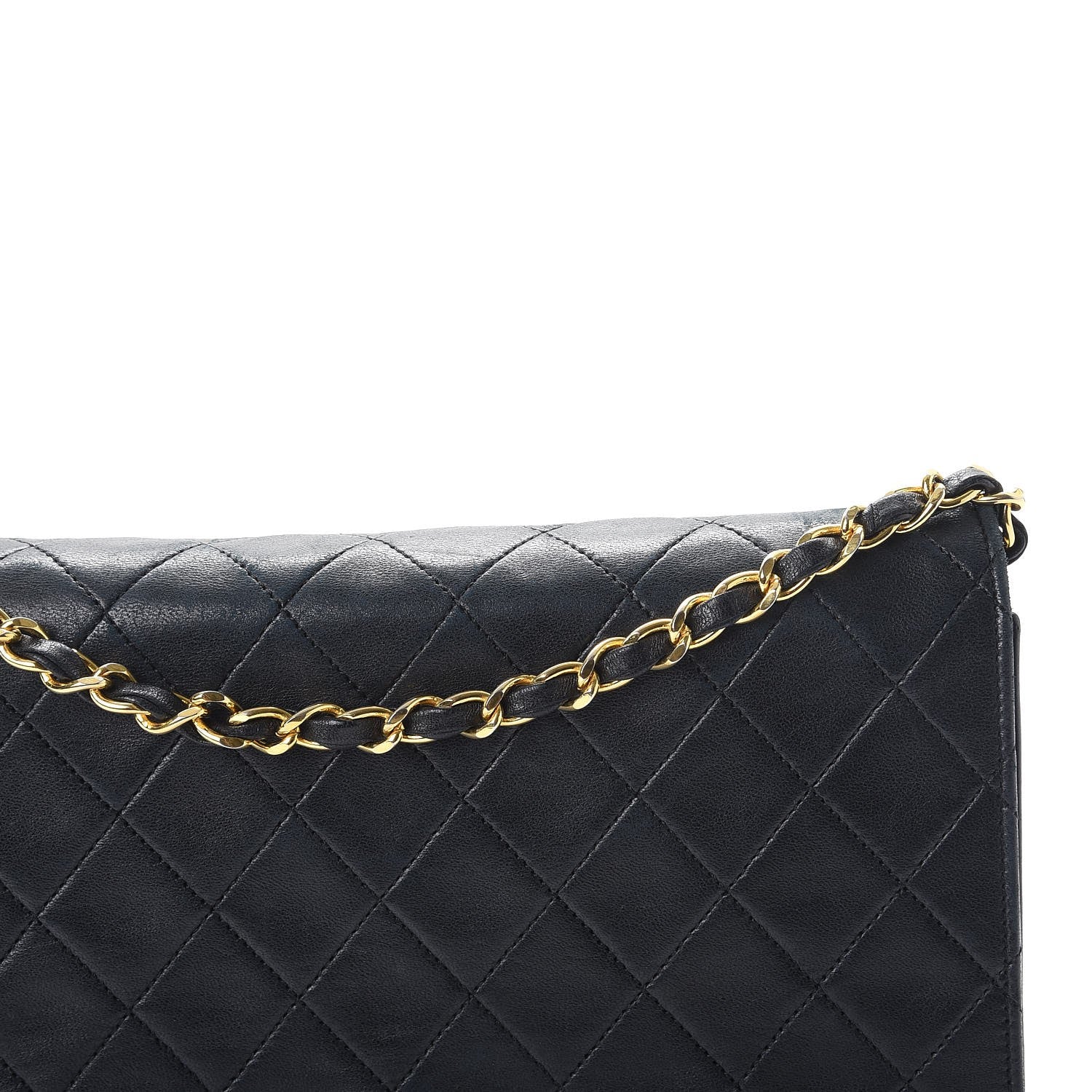 Chanel Lambskin Quilted Small Single Flap Black 11 of 14