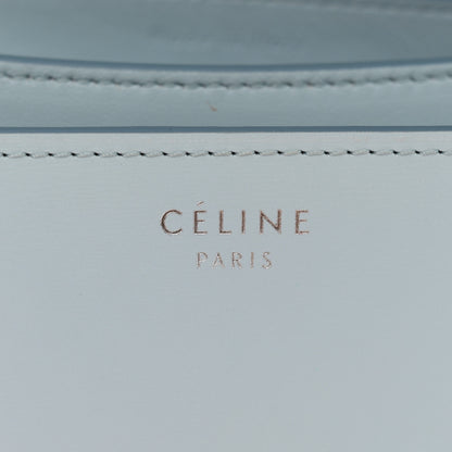 Celine Box Calfskin Medium Classic Box Flap Bag Pale Blue 6 of 11