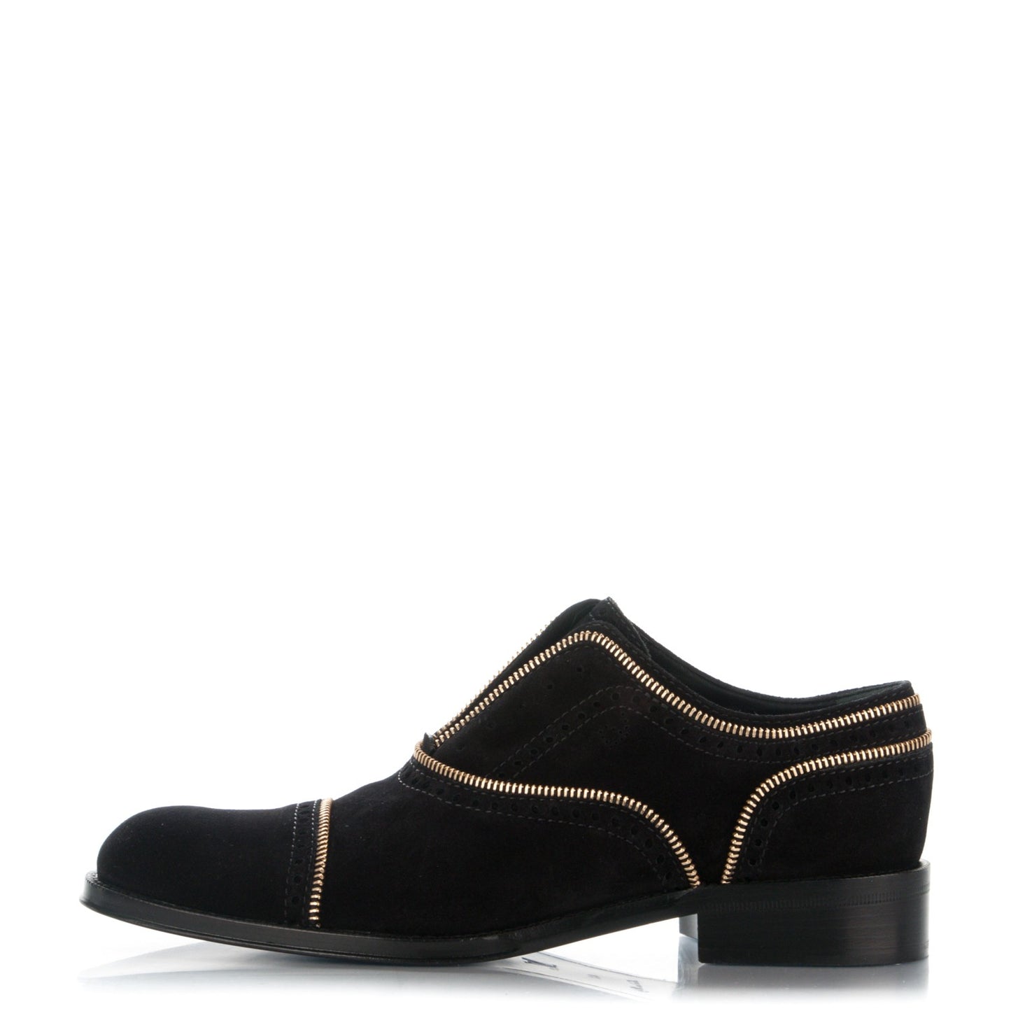 Suede Tomboy Richelieu Flats 41 Black