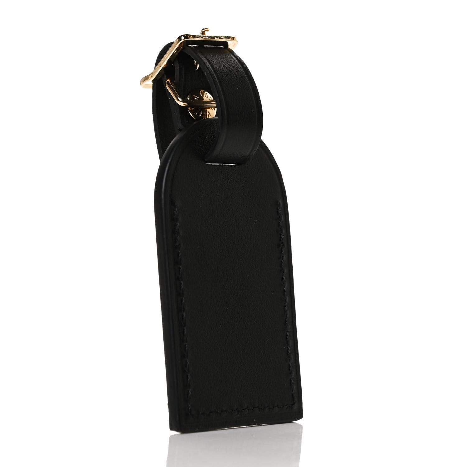 Louis Vuitton Calfskin Odeon Bag Charm Black 3 of 7