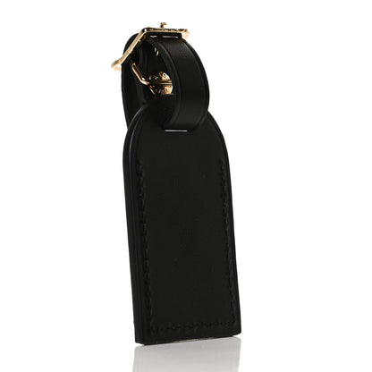 Louis Vuitton Calfskin Odeon Bag Charm Black 3 of 7