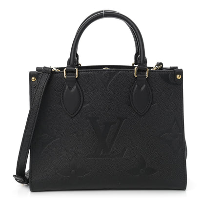 Louis Vuitton Empreinte Monogram Giant Onthego PM Black 1 of 9