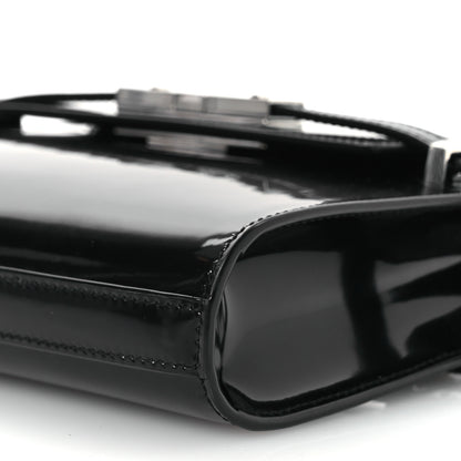 Saint Laurent Patent Mini Manhattan Shoulder Bag Black 10 of 11